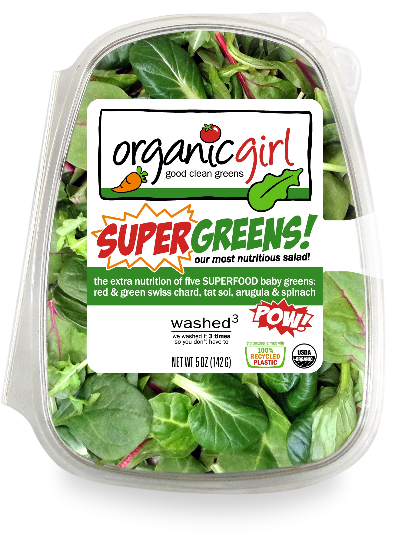 ORGANIC GIRL Little Gems Salad, 5 oz