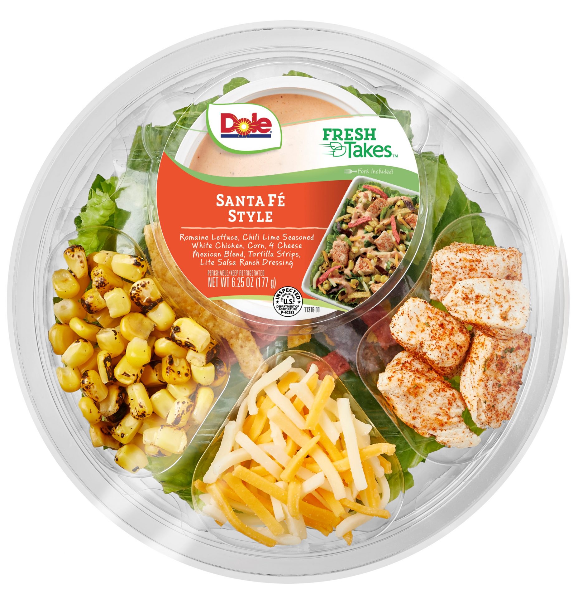 Dole rolls out line of 6 Fresh Takes salad nationally