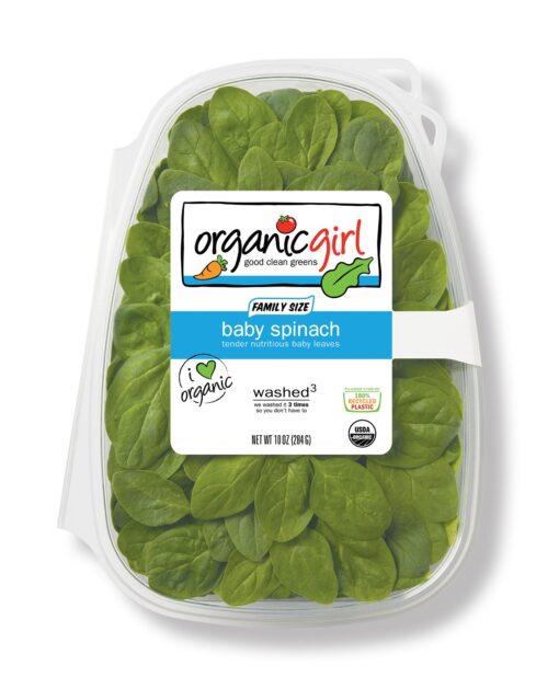 organicgirl baby spinach 10oz
