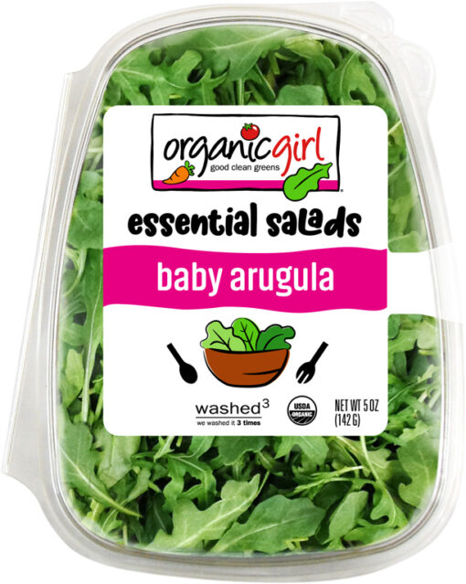 organic girl baby arugula 5oz front