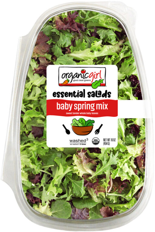 organic girl baby spring mix 16oz front