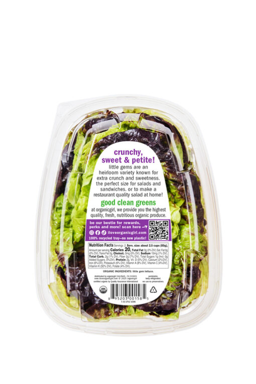 organic girl little gems 5oz back