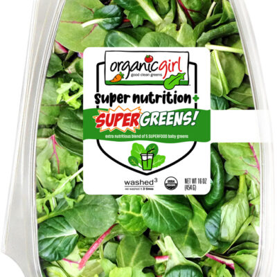 organic girl super greens 16oz front