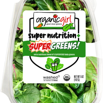 organic girl super greens 5oz front