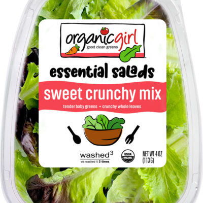 organic girl sweet crunchy mix 4oz front